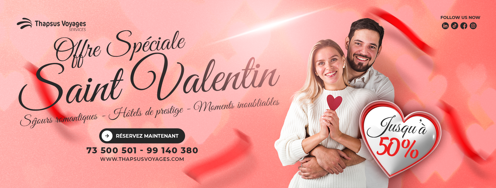 <p>???? <strong>Offre Sp&eacute;ciale Saint-Valentin</strong> ????</p>

<p>t !</p>
